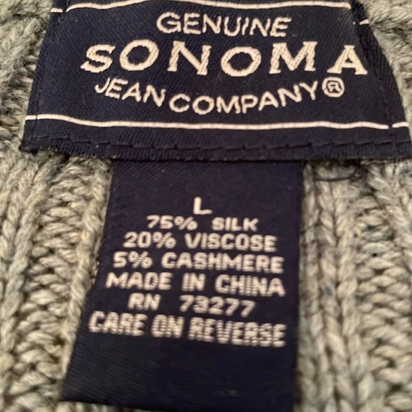 Sonoma Silk Blend Cardigan - Picture 3 of 3